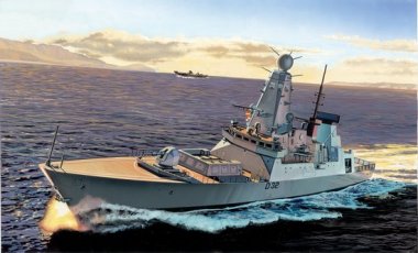 1/700 HMS Daring Type 45 Destroyer