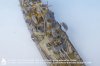 1/700 IJN Haruna 1944 Detail w/Barrel & Wooden Deck for Fujimi