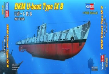 1/700 German U-Boat Type IX B