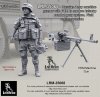 1/35 Russian Army Machine Gunner with PKM #21