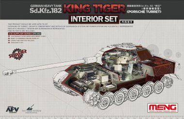 1/35 German Sd.Kfz.182 King Tiger (Porsche Turret) Interior Set