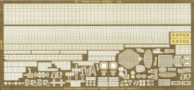 1/350 Kirov Class Cruiser Detail Up Etching Parts for Trumpeter
