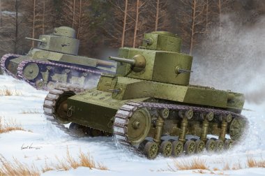 1/35 Soviet T-24 Medium Tank