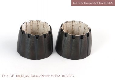 1/48 F/A-18A/B/C/D GE Nozzle Set (Opened) for Hasegawa