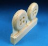 1/48 British 4-Slot 32" Main Wheels - Block Tread