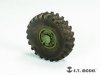 1/35 Russian BM-21 Grad Weighted Wheels (7 pcs)