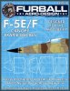 1/48 F-5E Tiger II Canopy Frame Decals for AFV Club