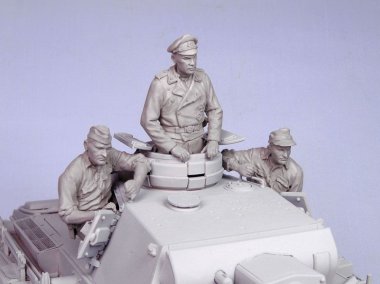 1/35 German Tank Crew for Panzer, Summer 1939-45