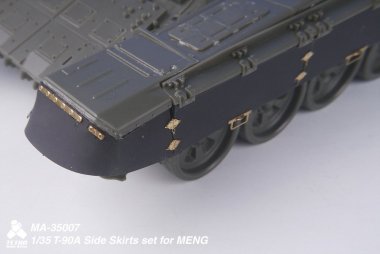 1/35 Russian T-90A Side Skirts Set for Meng Model