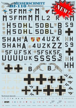 1/72 Messerschmitt Bf110 Reconnaissance