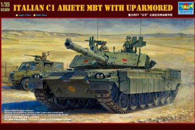 1/35 Italian C1 Ariete MBT with Uparmored