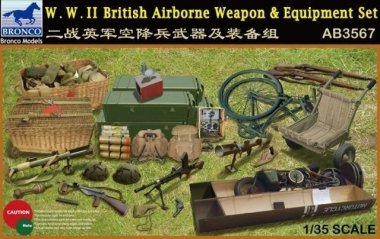 1/35 WWII British Airborne Weapons & Equipment Set