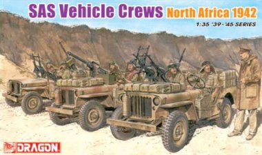 1/35 SAS Vehicle Crews, North Africa 1942