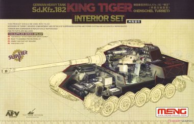 1/35 German Sd.Kfz.182 King Tiger (Henschel Turret) Interior Set