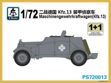 1/72 Maschinengewehrkraftwagen Kfz.13 (2 Kits)