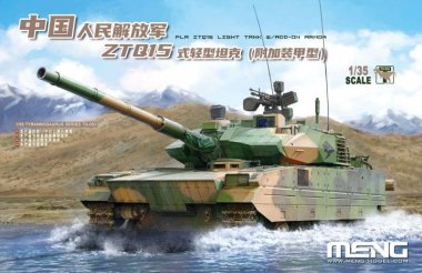 1/35 Chinese PLA ZTQ-15 Light Tank with Addon Armour