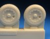 1/48 Fw190A-6 through A-9, F, D Main Wheels w/Ribbed Tire