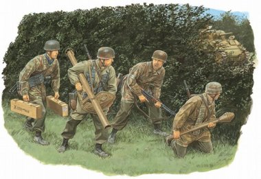 1/35 Hedgerow Tank Hunters, Fallschirmjager, Normandy 1944