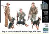1/35 WWII Dogs in Service in the US Marine Corps