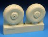 1/72 Lancaster Main Wheels - Block Tread