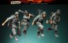 1/35 German 8cm Mortar Crew, 1939-44 (4 Figures)