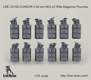 1/35 Condor 5.56 mm MOLLE Rifle Magazine Pouches