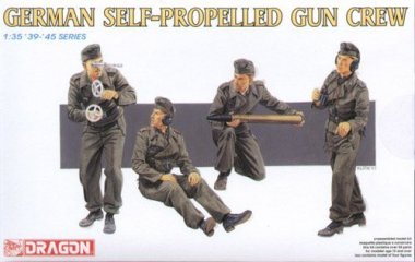 1/35 German Self-Propelled Gun Crew