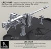 1/35 M2HB Browning Cal.50 Machine Gun with Flash Hider Tank Ver