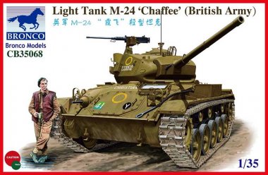 1/35 M24 Chaffee, Bristish Army