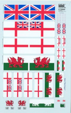 1/35 UK Antenna Flags & Stickers (Part.2)