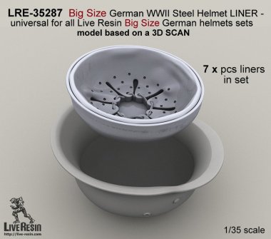1/35 WWII German Steel Helmet Liner #2