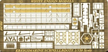 1/350 German Schnellboot Detail Up Etching Parts