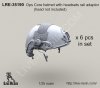 1/35 Ops Core Helmet with Headsets Rail Adaptor