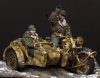 1/35 WWII German Motorcycle Crew