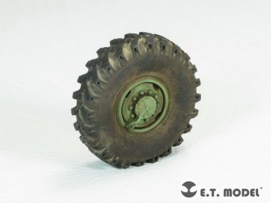 1/35 Russian BM-21 Grad Weighted Wheels (7 pcs)