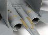 1/72 Su-30MKK Flanker Detail Up Etching Parts for Trumpeter