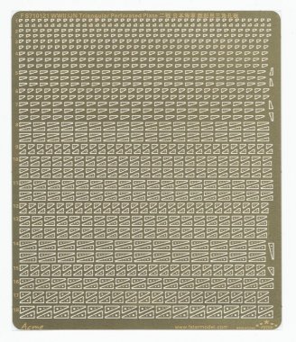 1/700 WWII IJN Triangular Perforated Plate