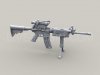 1/35 US Army M4 Carbine with Rail Interface System #2