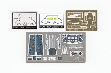 1/48 Cockpit Color Etching Parts for J-11B (Trumpeter)