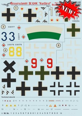 1/48 Messerschmitt Bf109K "Kurfurst" Part.1