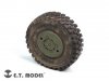 1/35 Modern US M1070 Truck Tractor Weighted Wheels (9 pcs)
