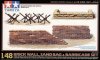 1/48 Brick Wall, Sand Bag & Barricade Set