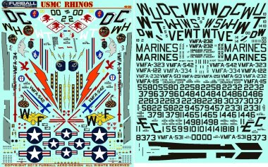 1/48 F-4B/J Phantom II at the Vietnam, USMC Rhinos