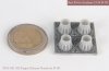1/144 B-1B Exhaust Nozzle & Burner Set (Closed) for Academy