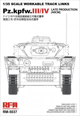1/35 Workable Tracks for Pz.Kpfw.III, IV Late Production