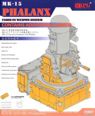 1/35 MK-15 Phalanx Close-In Weapon System with Additional Armour