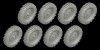 1/35 Kfz.69/70 Wheels (Dunlop Extreme Terrain Type) #1 (8 pcs)
