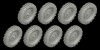 1/35 Kfz.69/70 Wheels (Dunlop Extreme Terrain Type) #1 (8 pcs)