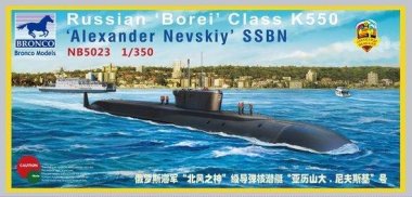 1/350 Russian Borei Class K550 "Alexander Nevskiy" SSBN