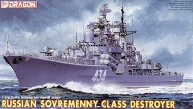 1/700 Russian Sovremenny Class Destroyer